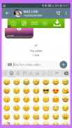 Naz live video calling and voice Messenger screenshot 0