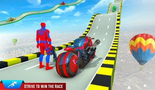 Superhero Bike Racing Games screenshot 5