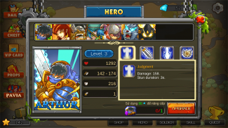 Defender Battle: Hero Kingdom Wars - Strategy Game screenshot 0