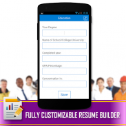 Resume Builder screenshot 0