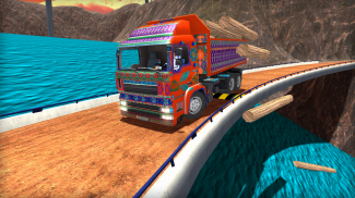 Truck Hill Drive: simulateur de fret screenshot 3