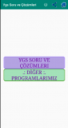 Ygs Soru ve Çözümleri screenshot 3