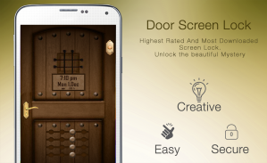 Door Lock Screen - Fingerprint support screenshot 0