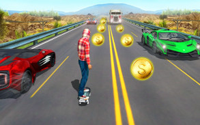 Street SkateBoard Game-Extreme 3D Flip Skater Game screenshot 3