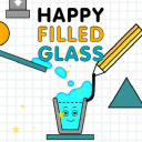 Happy Filled Glass