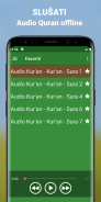 Quran Bosanski Audio mp3 app screenshot 1