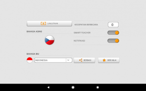 Belajar kata bahasa Ceko dengan Smart-Teacher screenshot 3