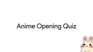 Anime Opening Quiz screenshot 1