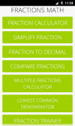 Fractions mathématiques Pro screenshot 2