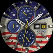 S4U RC ONE - USA watch face screenshot 8