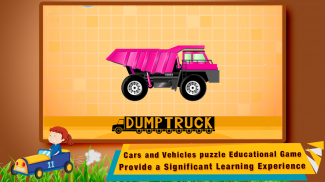Cars and Vehicles Puzzles for Kids screenshot 3