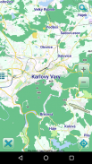 Map of Karlovy Vary offline screenshot 5