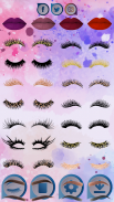 Eyelashes Photo Editor Makeup App screenshot 1