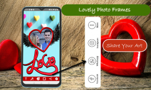 Lovely Romantic Photo Frames screenshot 0