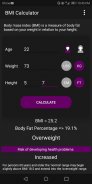 BMI - BFP Calculator screenshot 1