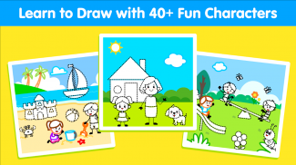 Kids Drawing & Coloring Book screenshot 2