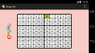 Bingo 90 screenshot 1