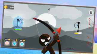Arrow Battle Of Stickman - 2 player games screenshot 2