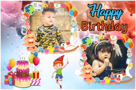 Birthday Dual Photo Frames screenshot 5