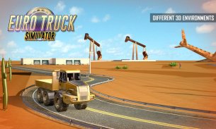 Euro Truck Transport Sim 2017 screenshot 2