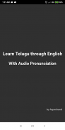 Learn Telugu through English screenshot 1