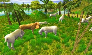 Crazy Goat Simulation Free:Jungle Survival screenshot 3