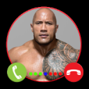 The Rock WWE Prank Video Call Icon