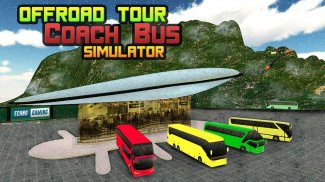 Real Off road Tour Coach Bus Simulator 2017 screenshot 5