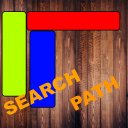 Search Path Puzzle Game Icon
