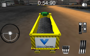 Heavy dump truck 3D parking screenshot 1