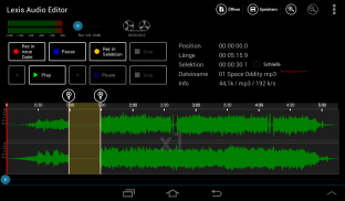 Lexis Audio Editor screenshot 0