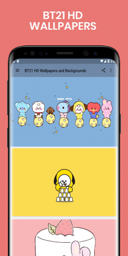 Cute Bt21 Wallpaper Backgrounds 1 1 Download Android Apk Aptoide