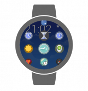 Bubble Launcher - Android Wear screenshot 1