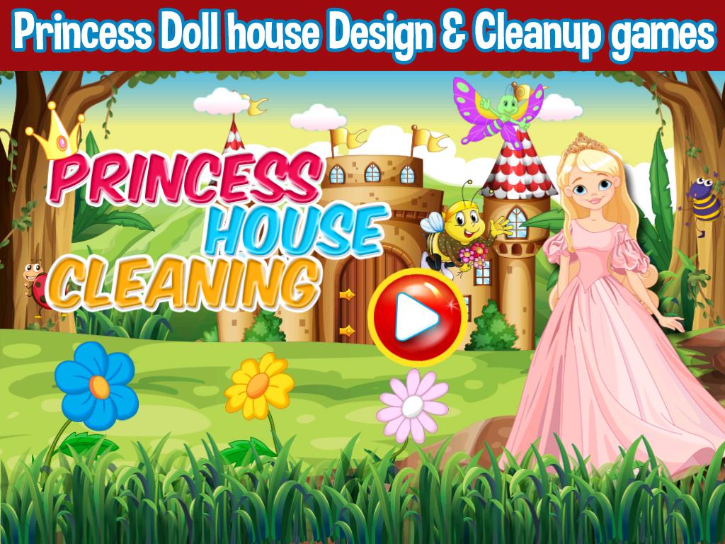 barbie home cleaning games