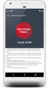 Clean Empty Folders screenshot 1