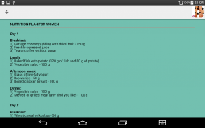 Nutrition Plan for Weight Loss screenshot 1