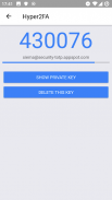 Two factor authenticator with export - Hyper2FA screenshot 0