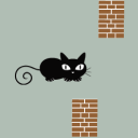 Flappy Cat-avoid pillars,dogs Icon