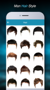 Man HairStyle Photo Editor screenshot 2