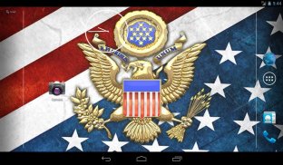 3D USA Coat of Arms & Flag LWP screenshot 3