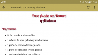 Comida Gourmet screenshot 3