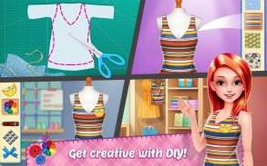 DIY 时尚明星 — 设计改造服装游戏 screenshot 0