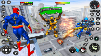 Real Robot Speed Hero screenshot 1
