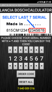 Bosch Lancia Radio Code Decode screenshot 2