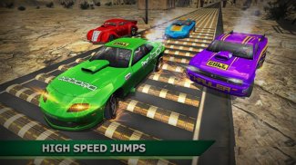 LR Crazy 100 Speed Bump Car Racer screenshot 2