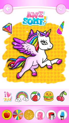 Download Unicorn Coloring Book Glitter 1 3 Download Android Apk Aptoide