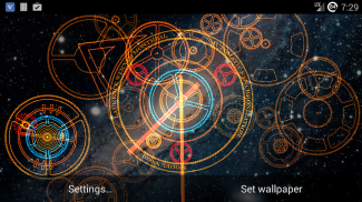 Hypno Clock Live Wallpaper screenshot 3