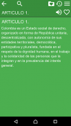 Constitución de la Colombia screenshot 5