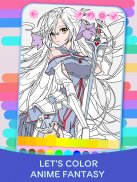 Anime Fantasy Coloring Book screenshot 1