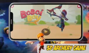 BoBoiBoy Jungle Choki Choki Bow and Arrow 3D Games screenshot 3